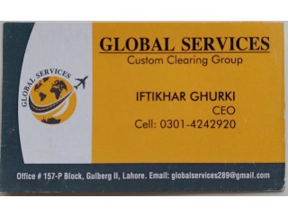 Global Services Custom clearance
