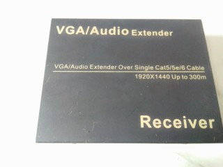 VGA and Audio Cable Extender, High Quality Result, Cable extension.